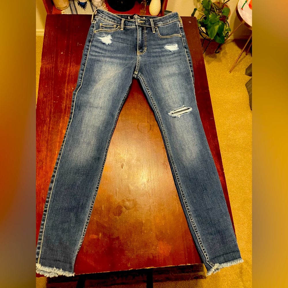 Hollister high rise skinny jeans